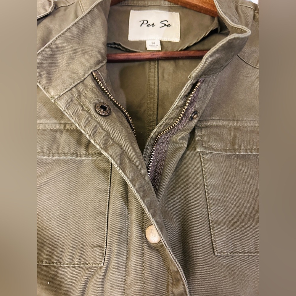 🌿 Per Se Utility Vest | Olive Green | Size M - Picture 4 of 9